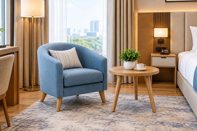 Twin Sharing Room Lounge Chair