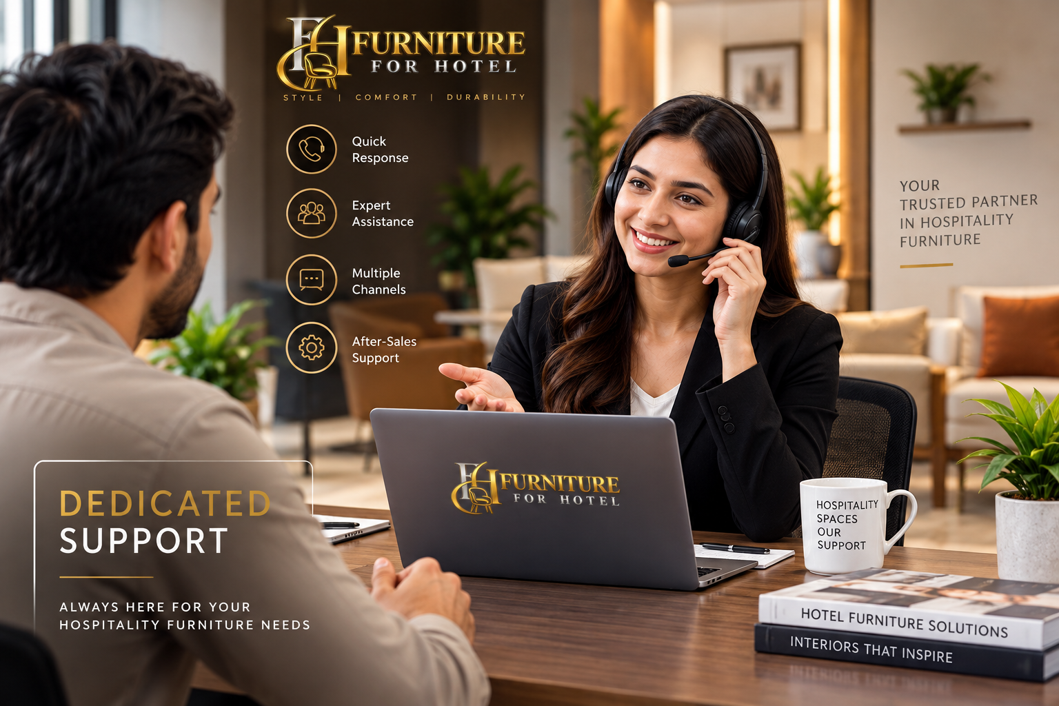 Dedicated Furniture Support