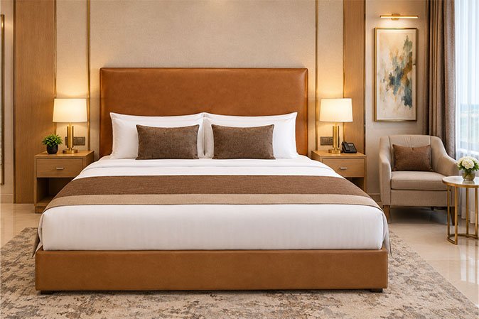 Club Room Bed & Headboard