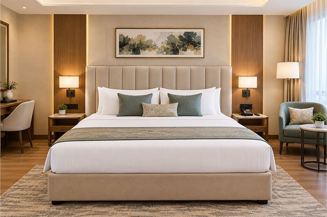 Bed & Headboard