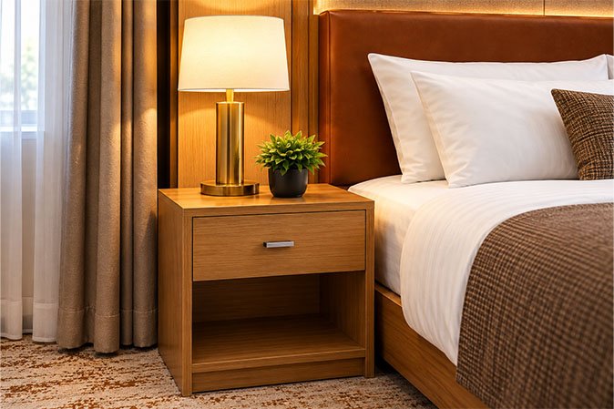 Club Room Bedside Table