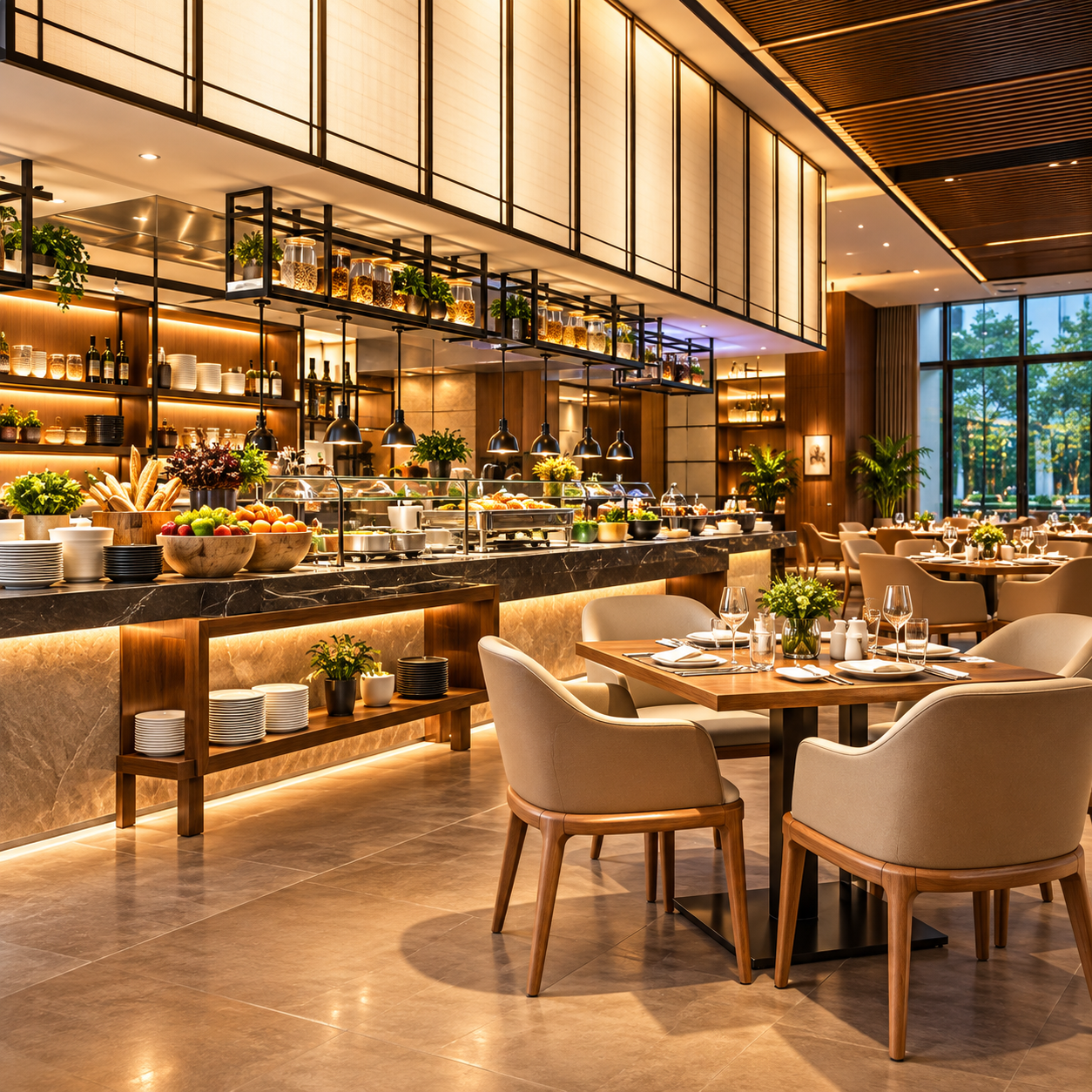 Luxury Hospitality Table and Chair