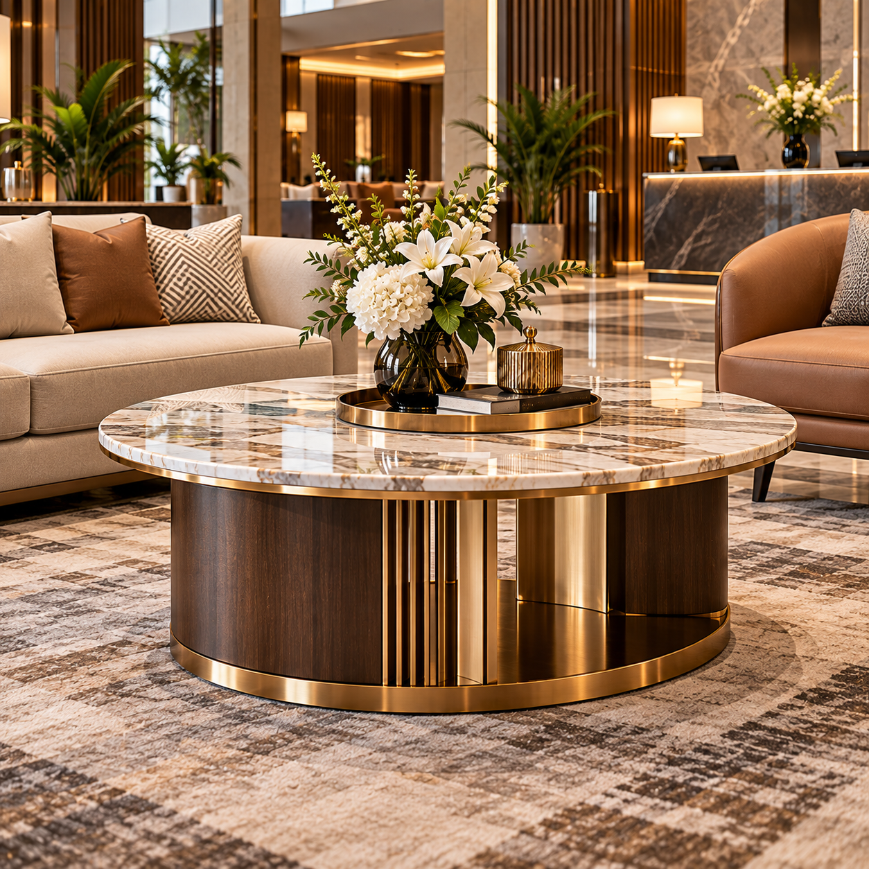 Hotel Lobby Table