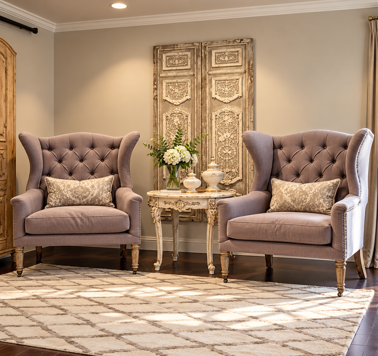 Luxury Hotel Table and Chair