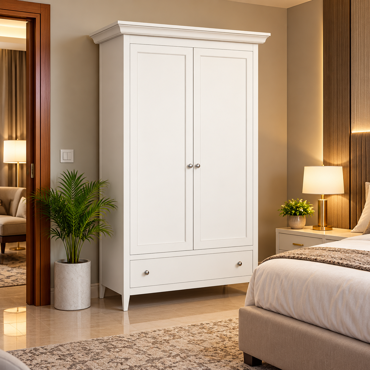 Modern Hotel Bedside Tables
