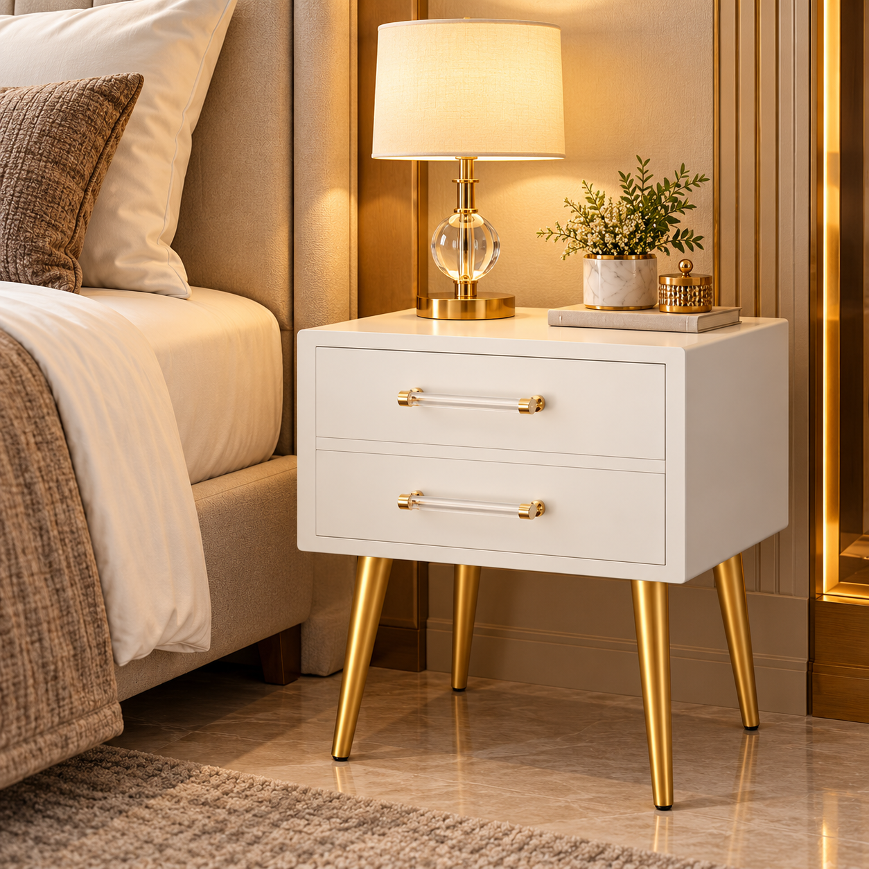 Customized Hotel Bedside Tables