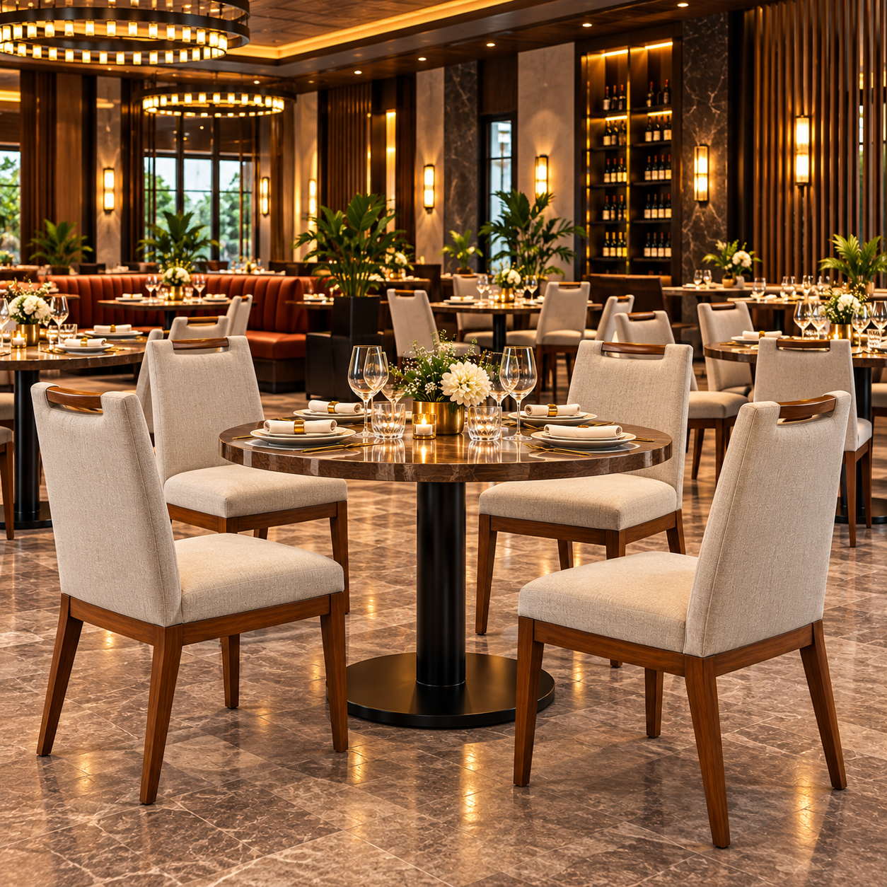 Restaurant Center and Coffee Table