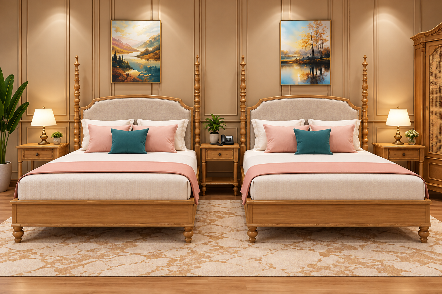Family Room Bed & Headboard