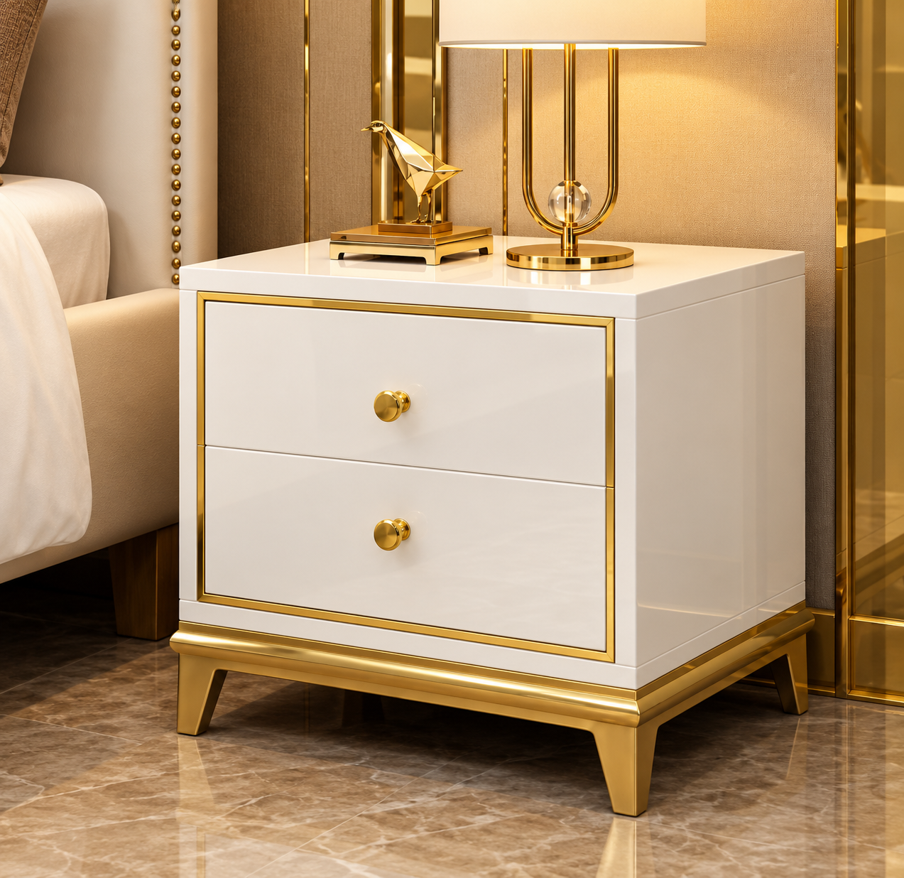 Premium Hotel Bedside Table - Sunny Overseas