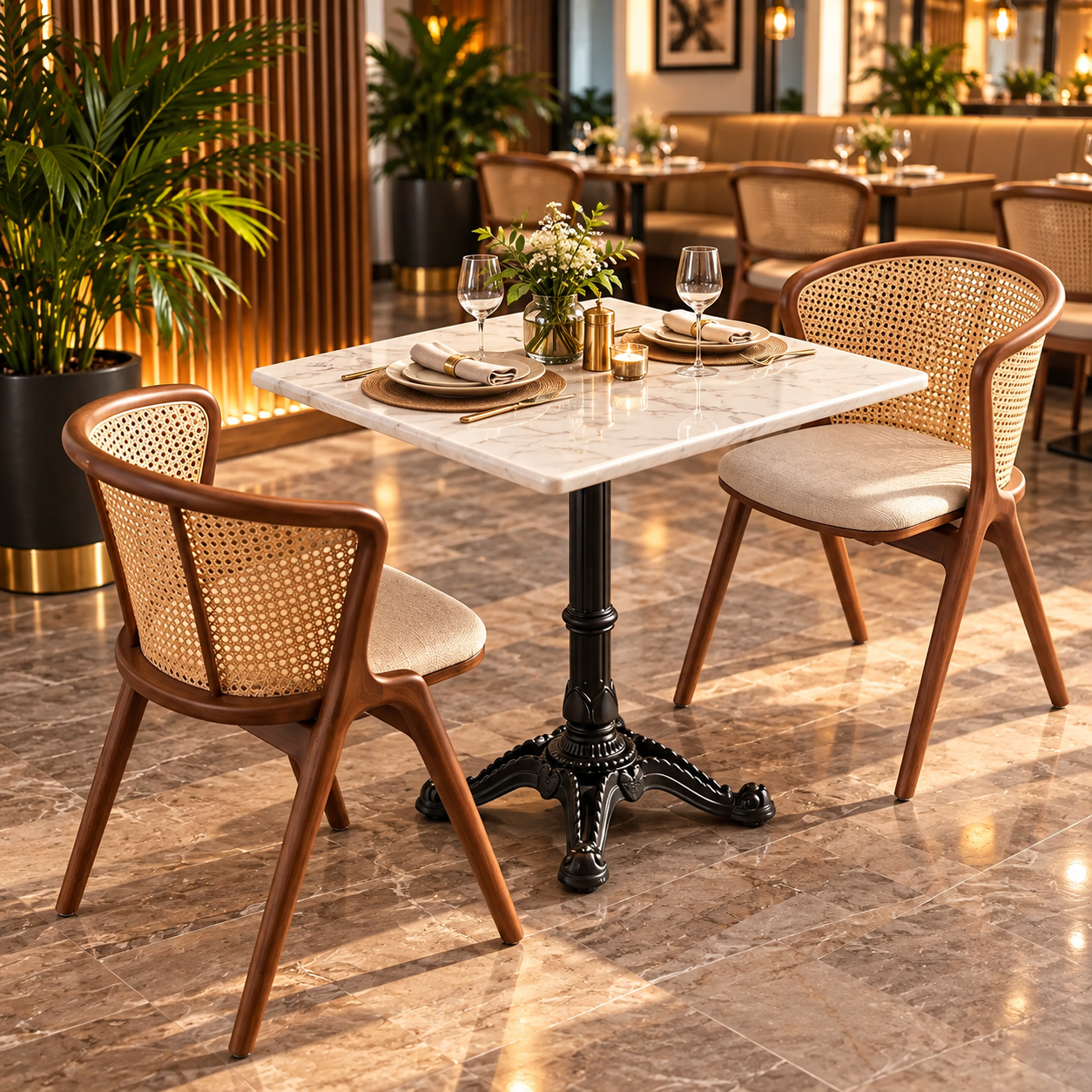 Customized Hospitality Table and Chair