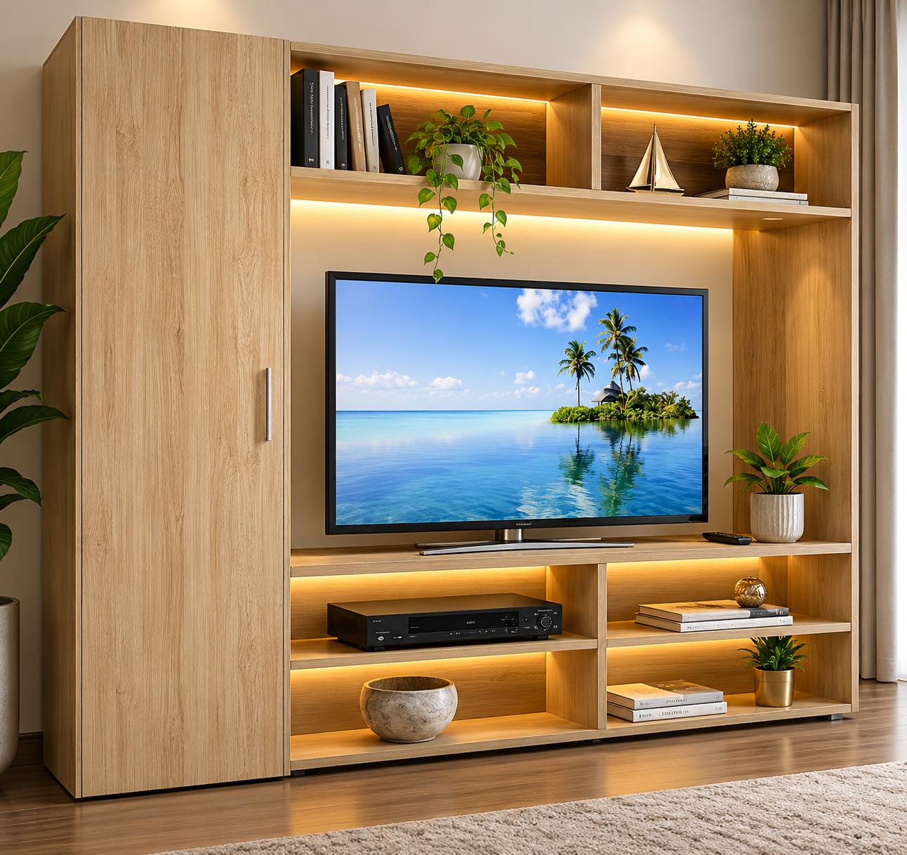 Luxury Hotel Entertainment Units