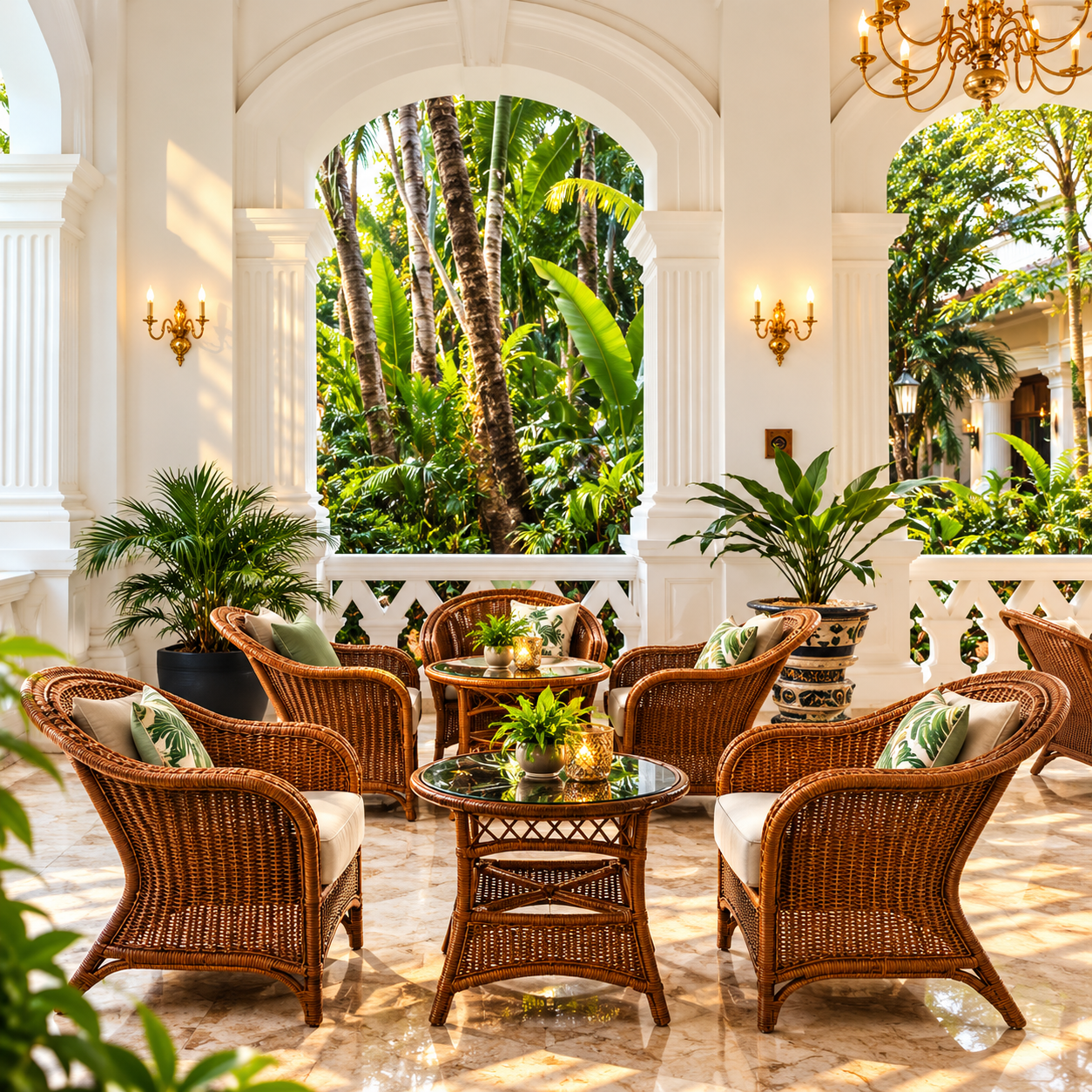 Premium Hotel Outdoor Lounge Furniture