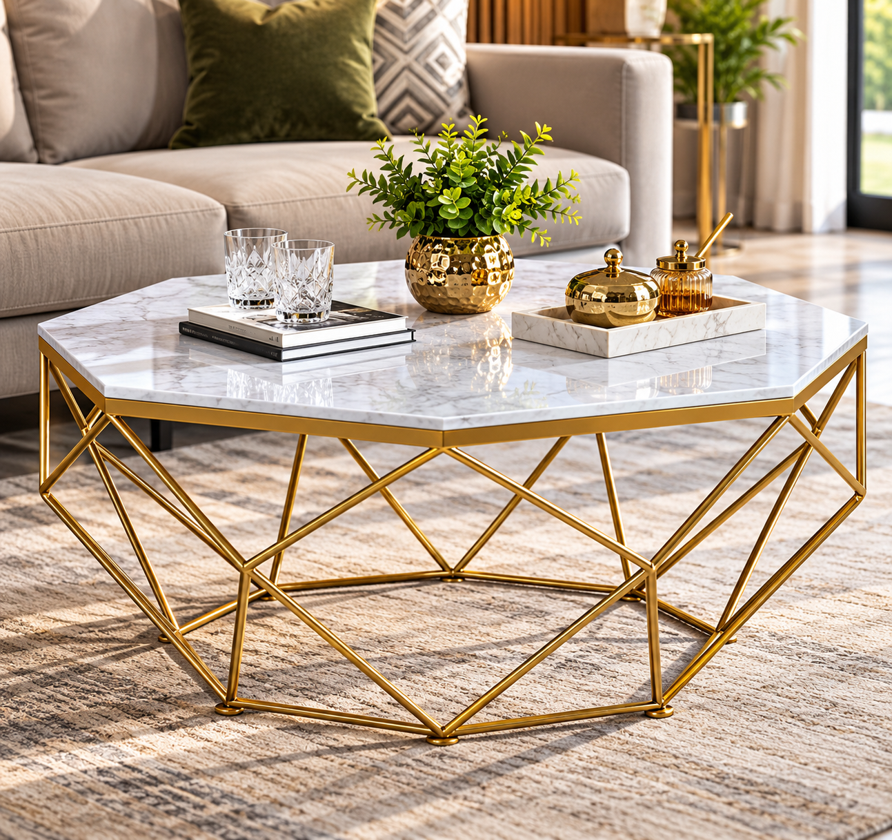 Wooden Hotel Coffee Table