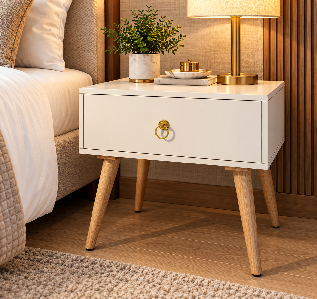 Luxury Hotel Bedside Tables