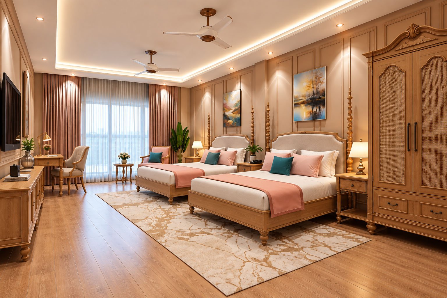 Family Hotel Room Furniture
