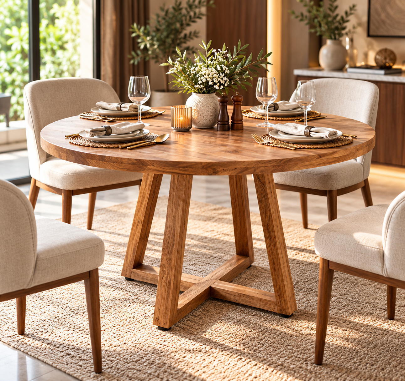 Modern Hotel Table and Chair